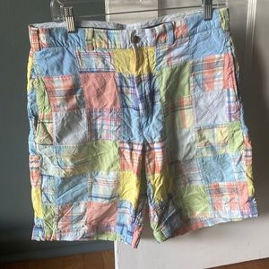 Mens Brooks Brothers multi-colored pastel short W32